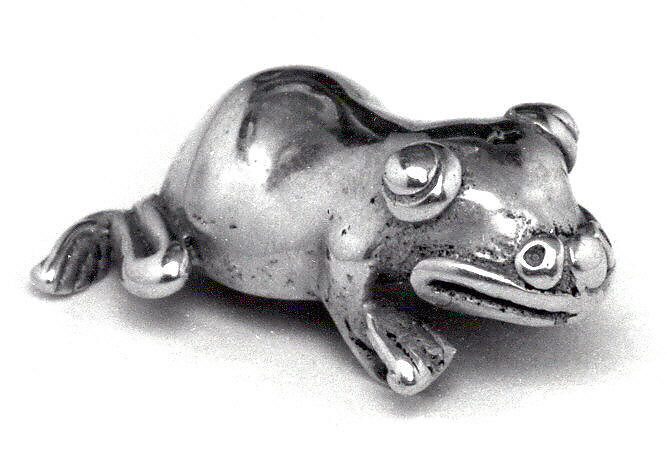 Frog Pendant, Gold, Costa Rica or Panama 
