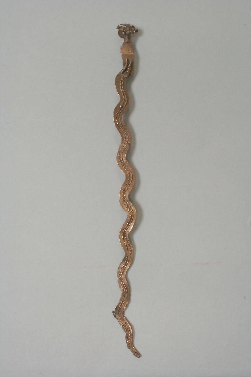 Serpent (tunjo), Gold, Muisca