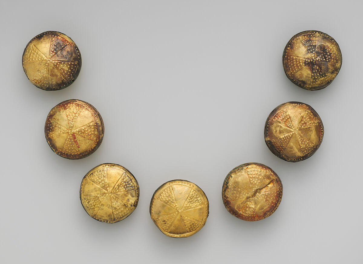 Necklace Beads, Gold, Moche