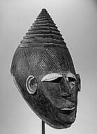 Helmet Mask, Igbo artist, Wood, pigment, Igbo peoples