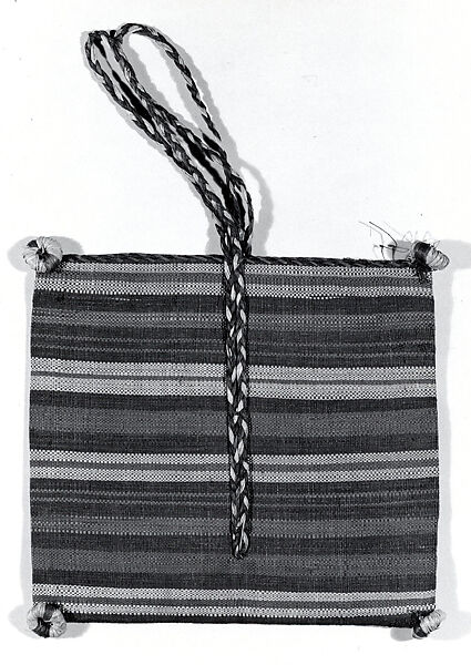 Bag, Raffia palm fiber, Bamunka 