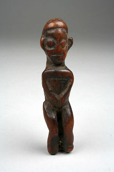 Amulet: Figure, Wood, Tikar peoples, Ngambe group 