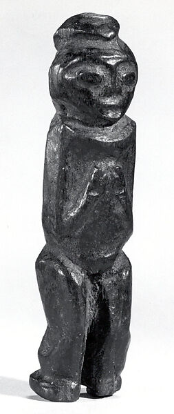 Amulet: Female Figure, Wood, pigment, Banso