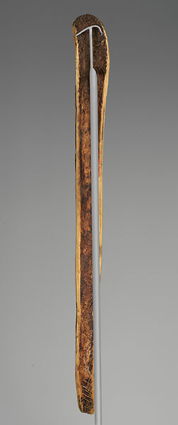 Dagger, Cassowary bone, pigment, Kwanga people