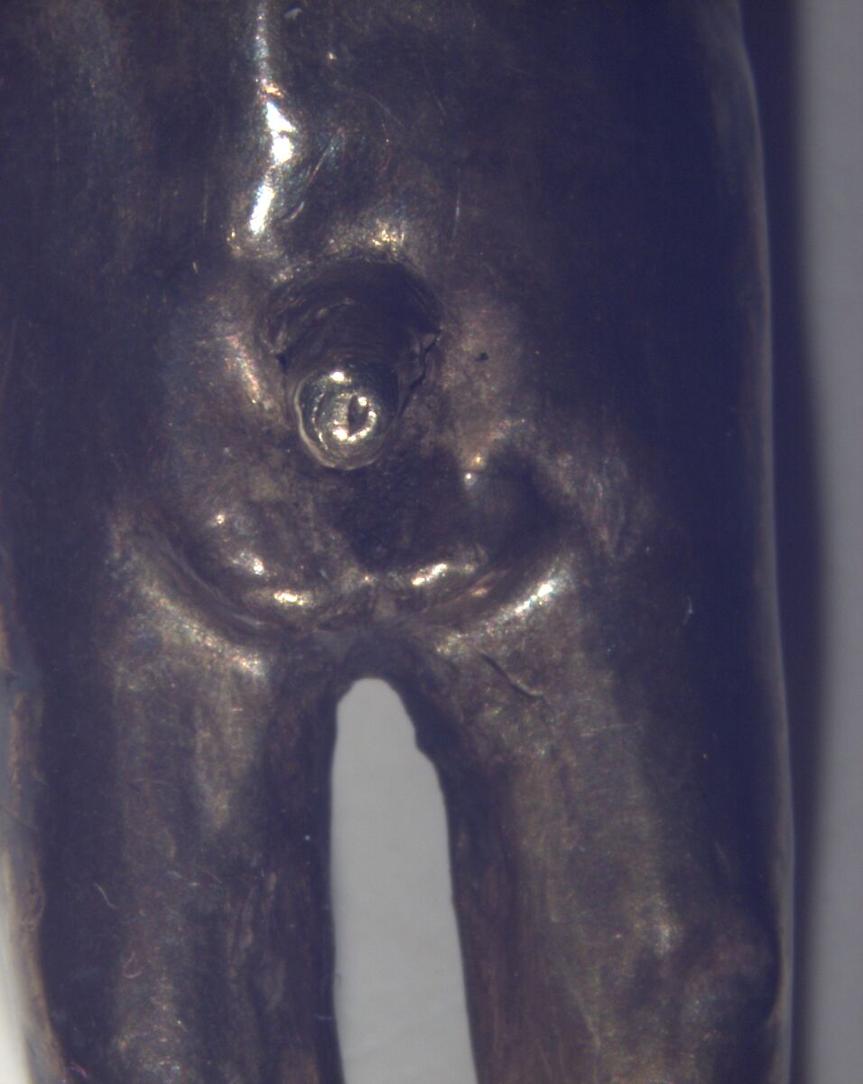 Miniature male effigy, Inca artist(s), Gold-silver alloy, Inca