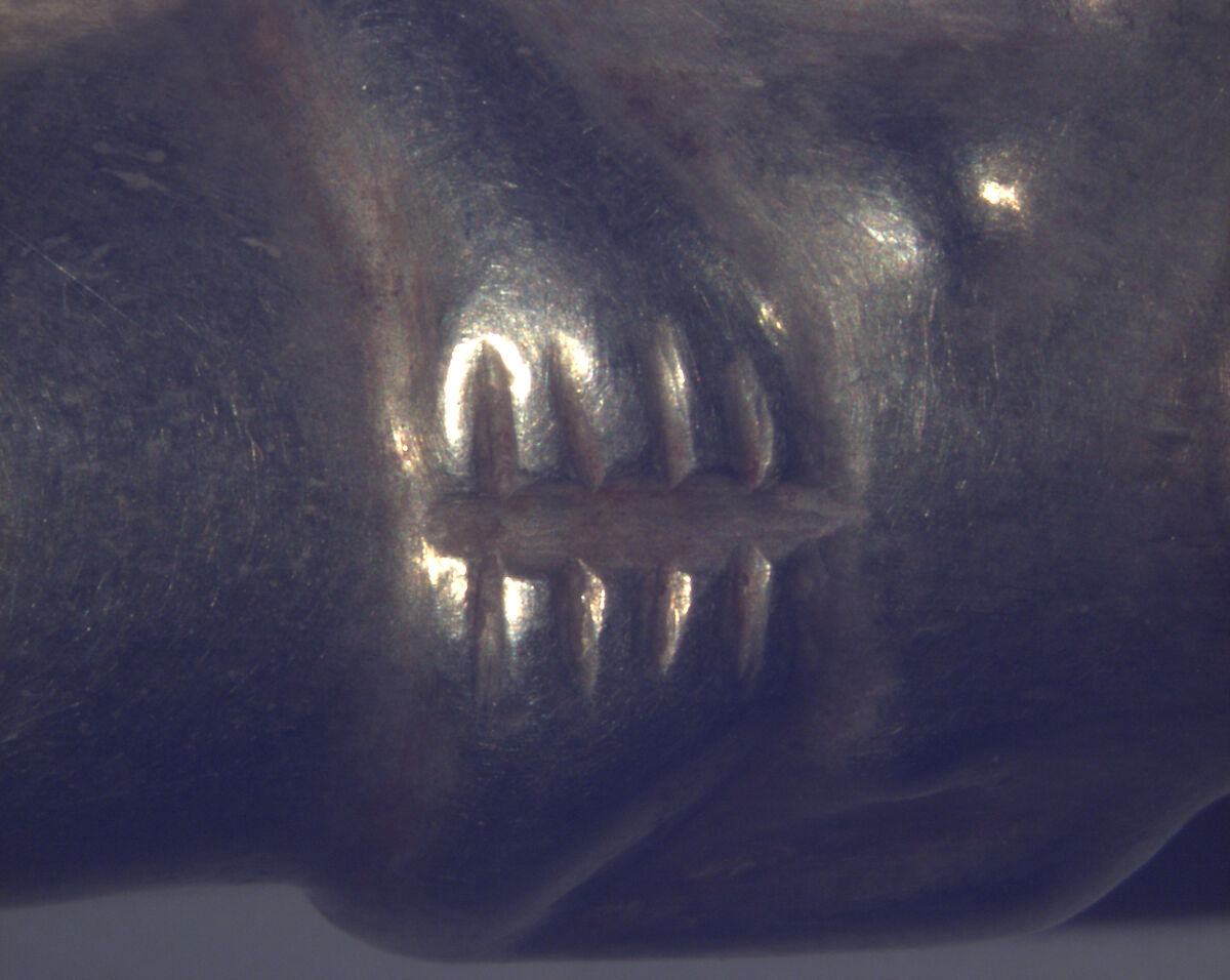 Miniature female effigy, Inca artist(s), Gold-silver alloy, Inca