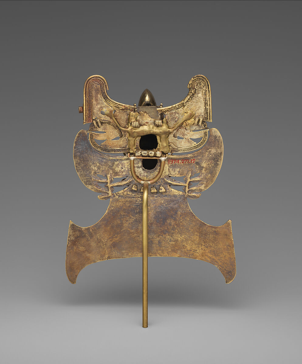 Bird Pendant, Gold alloy, Tairona