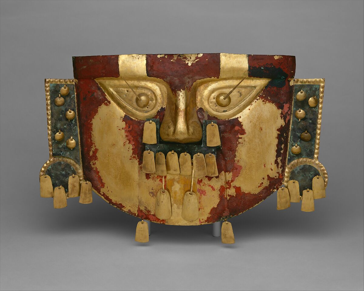 Overjas as Riet Funerary Mask | Lambayeque (Sicán) | The Metropolitan Museum of Art