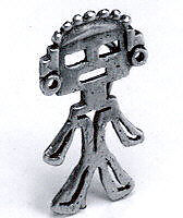 Figure Pendant, Gold (cast), Calima (Yotoco)