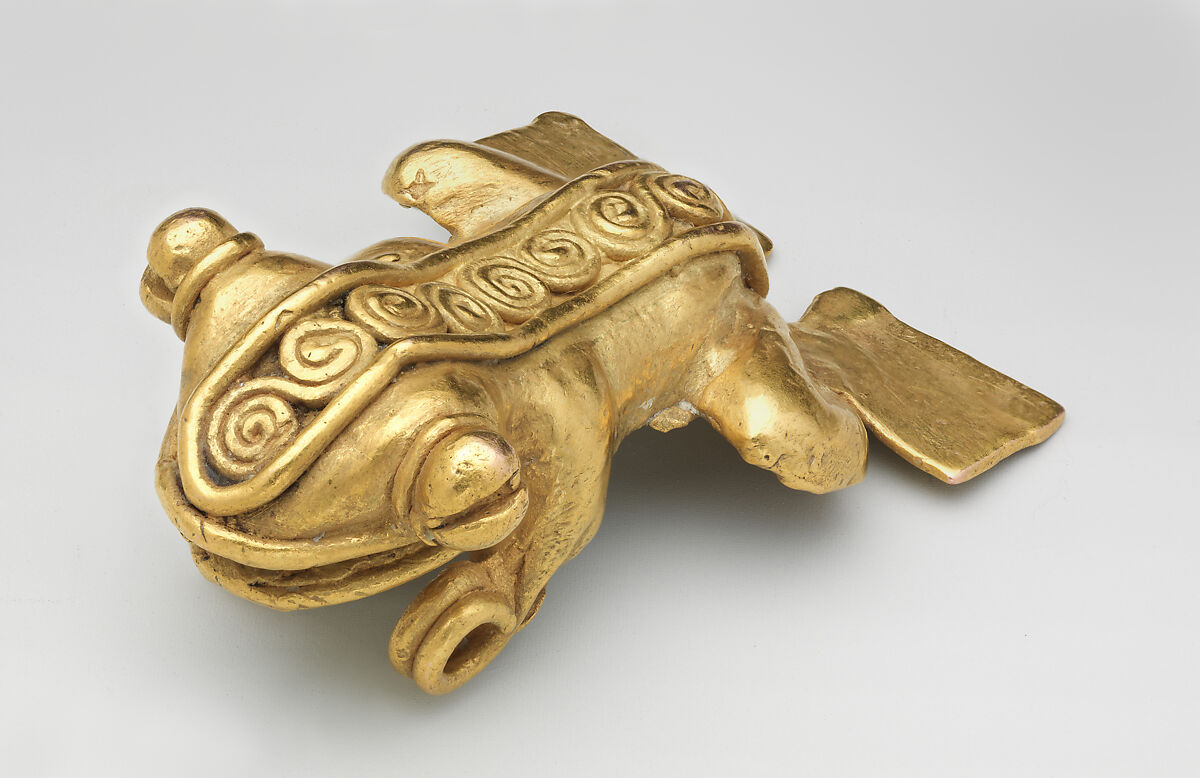 Frog Pendant, Gold, Coclé (Parita) 