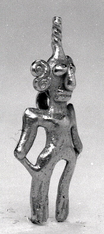 Figure Ornament, Gold (cast), Costa Rica