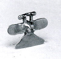 Double-Eagle Ornament, Gold (cast), Costa Rica