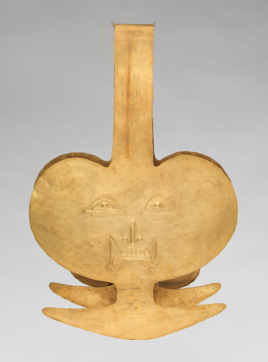 Arm ornament, Calima (Yotoco) artist, Hammered gold, Calima-Yotoco