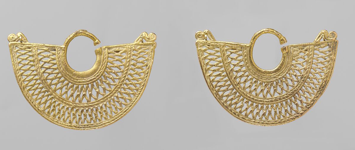Ear Ornament, Gold, Zenú