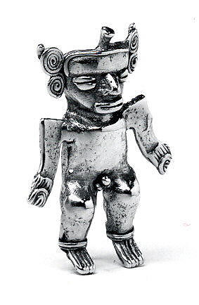 Figure Pendant, Gold (cast), Veraguas (?) 