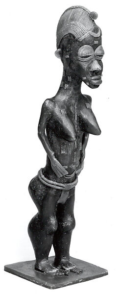 Wax Model of Female Figure, Wax, Baule peoples