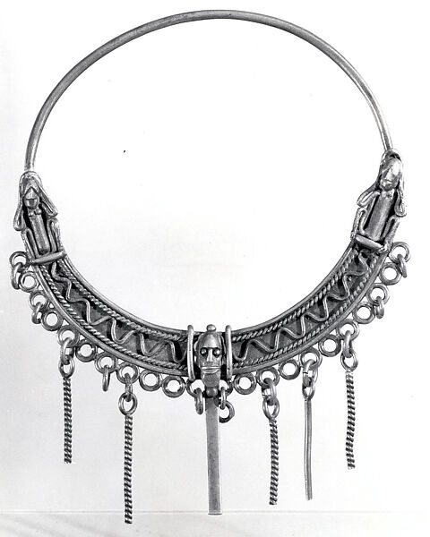 Necklace, Bronze, Dogon peoples 