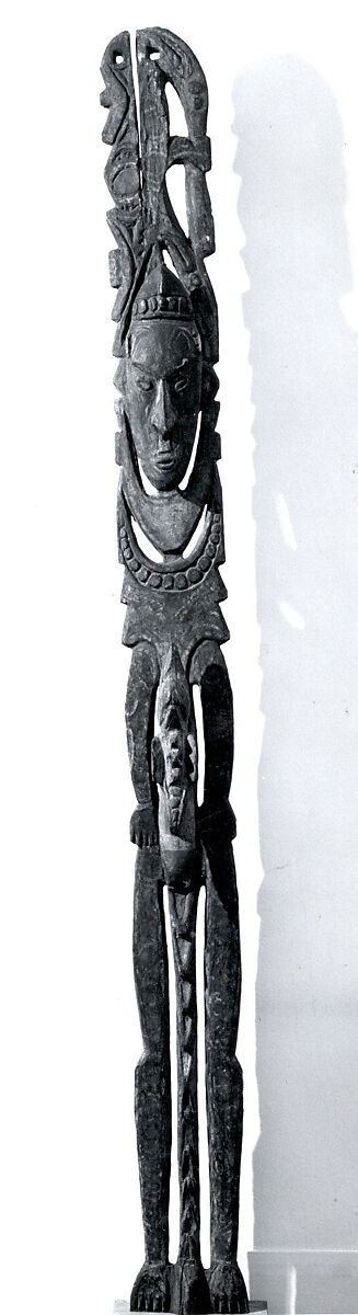 Ancestor Figure (Konumb or Atei), Wood, paint, Kopar people