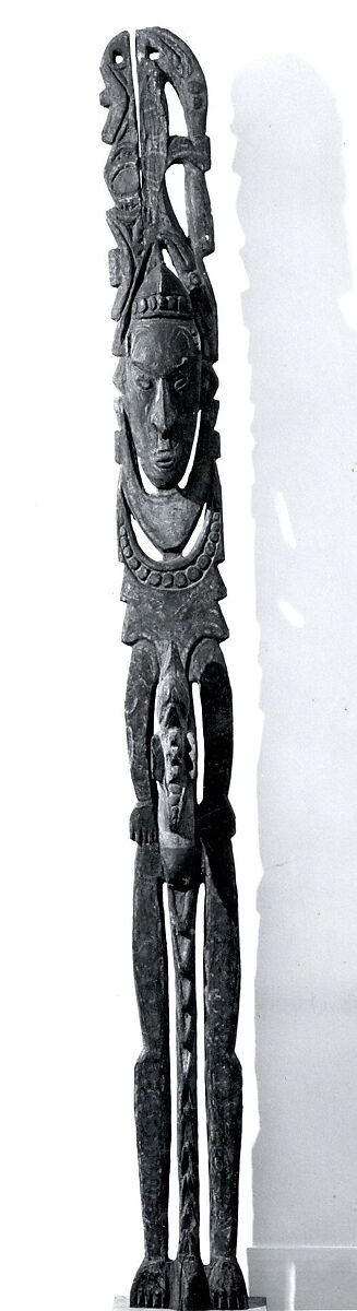 Ancestor Figure (Konumb or Atei), Wood, paint, Kopar people 