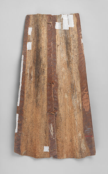 Painting from a Ceremonial House Ceiling, Yindaka, Sunggwei Wanyi, Sago palm spathe, paint, Kwoma, Sunggwei Wanyi clan