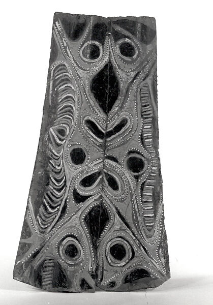 Painting from a Ceremonial House Ceiling, Yindaka, Sunggwei Wanyi, Sago palm spathe, paint, Kwoma, Sunggwei Wanyi clan