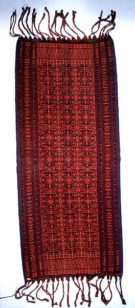 Man's Ceremonial Dance Wrapper (Luka S_Mba), Cotton, Lio or Ende peoples 