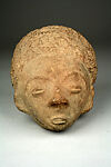 Mma (commemorative portrait), Akan artist, Terracotta, Akan peoples