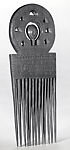 Duafe (comb), Asante-Akan artist, Wood, Asante-Akan artist