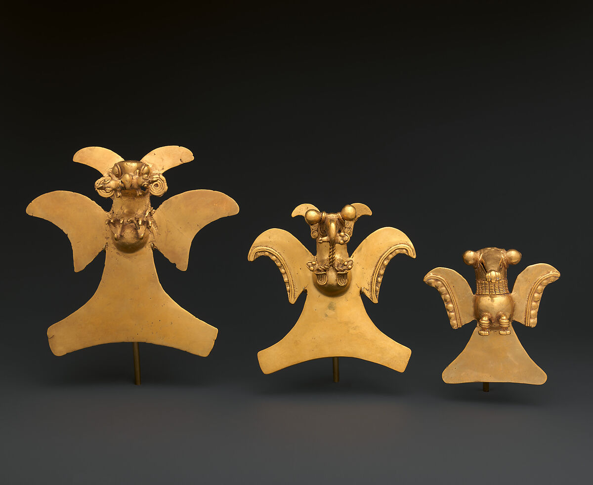 Eagle pendant, Chiriquí artist(s), Gold, Chiriquí