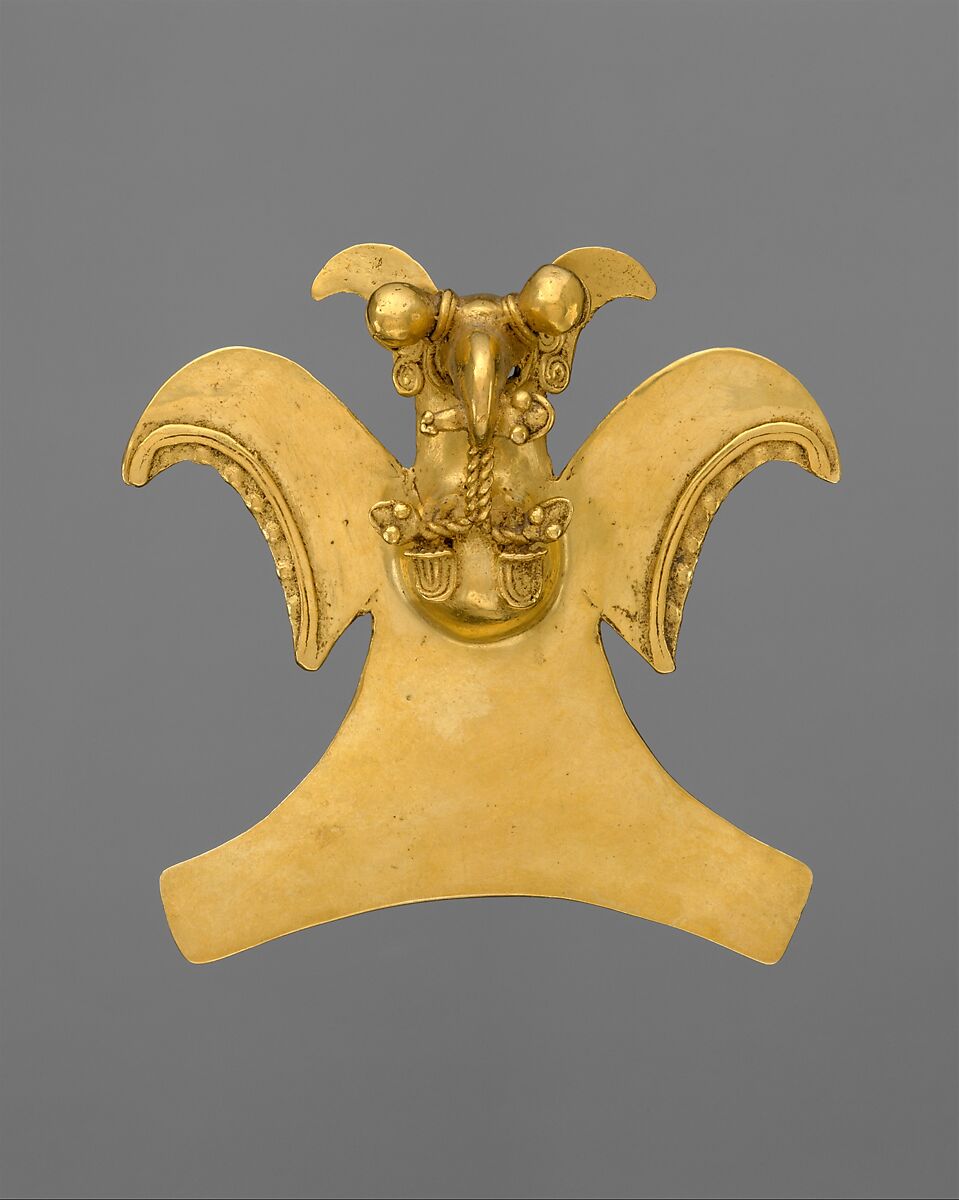 Eagle Pendant, Gold, Chiriquí 