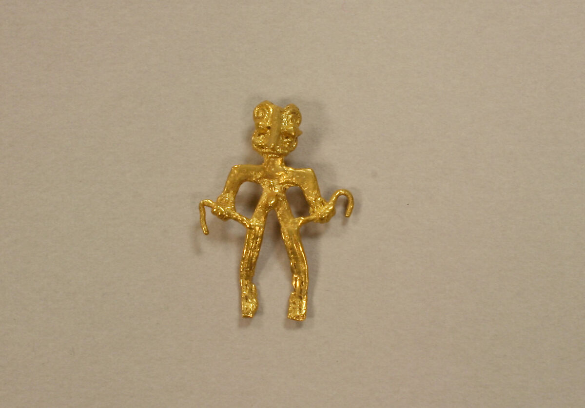 Figure Pendant, Gold (cast), Costa Rica (?) 