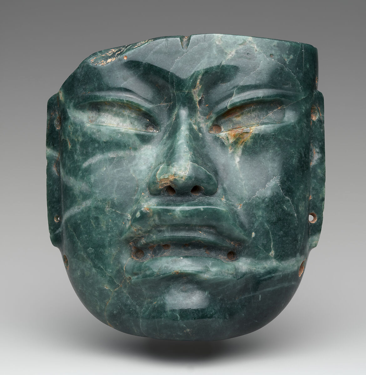 Mask, Jadeite, Olmec 