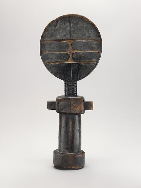 Akua 'ba figure, Asante-Akan artist, Wood, Asante-Akan peoples