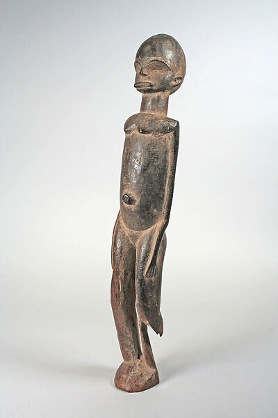 Figure: Female (Bateba), Wood, Lobi 