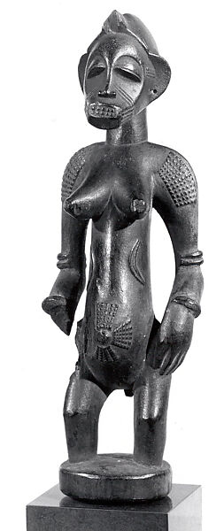 Female Figure, Wood, Senufo peoples 