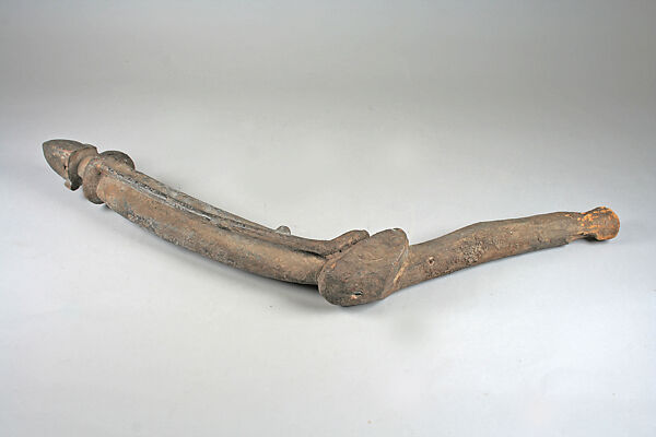 Figure, Dogon blacksmith, Wood, Dogon peoples