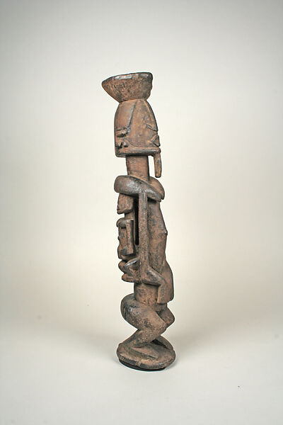 Figure: Mother with Twins, Wood, Dogon peoples 