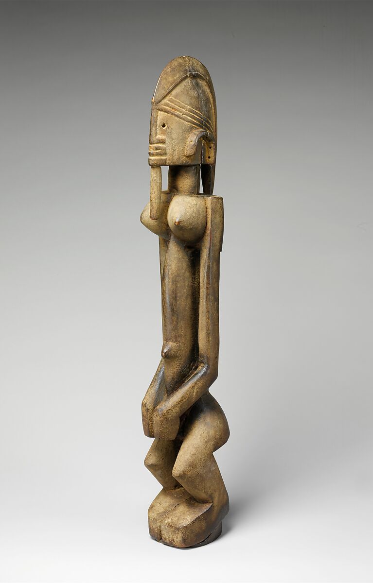Figure: Female (Dege Dal Nda), Master of Ogol, Wood, Dogon peoples