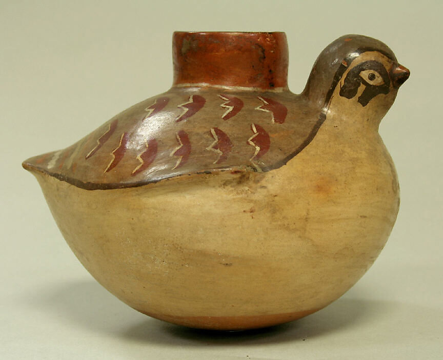 Bird Jar, Ceramic, Nasca 