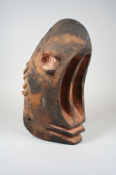 Mask (Samana), Dogon artist, Wood, fiber, pigment, Dogon peoples