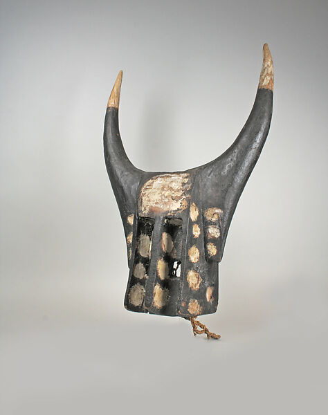Mask: Bull, Dogon artist, Wood, fiber, pigment, Dogon peoples