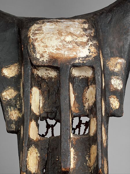 Mask: Bull, Dogon artist, Wood, fiber, pigment, Dogon peoples