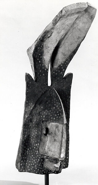 Mask: Antelope or Rhinoceros (Gomintogo), Wood, pigment, Dogon peoples 