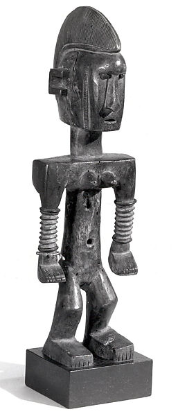 Figure, Wood, metal, beads, Dogon peoples 