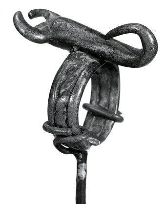 Ring: Scorpion, Brass, Dogon peoples 