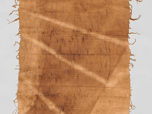 Barkcloth (Masi), Barkcloth, pigment, Fijian