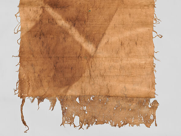 Barkcloth (Masi), Barkcloth, pigment, Fijian