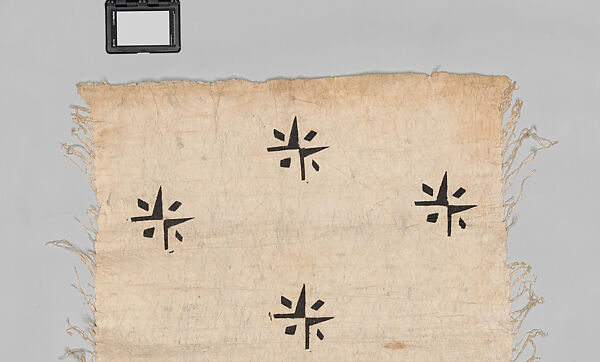 Barkcloth (Masi), Barkcloth, pigment, Fijian