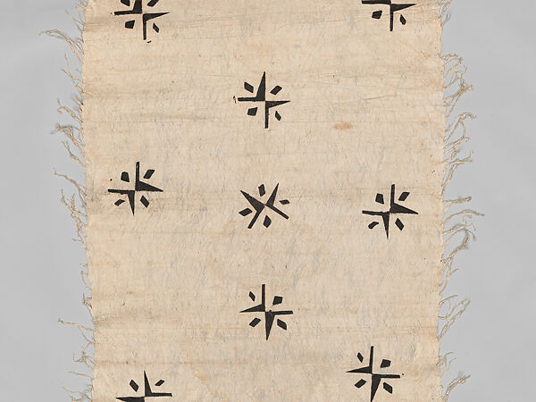 Barkcloth (Masi), Barkcloth, pigment, Fijian