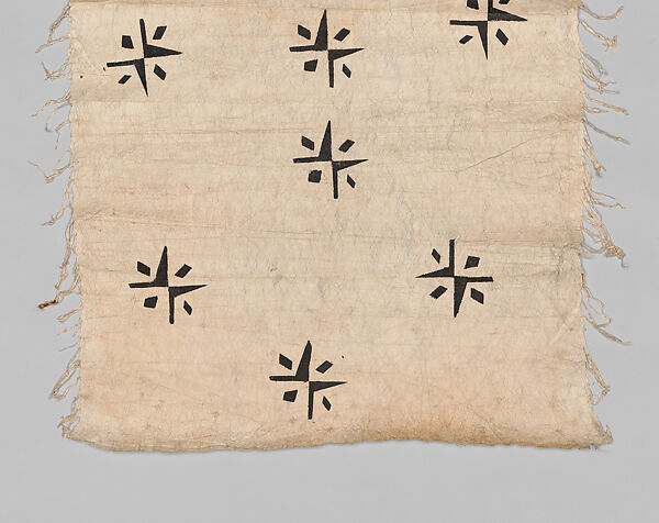 Barkcloth (Masi), Barkcloth, pigment, Fijian